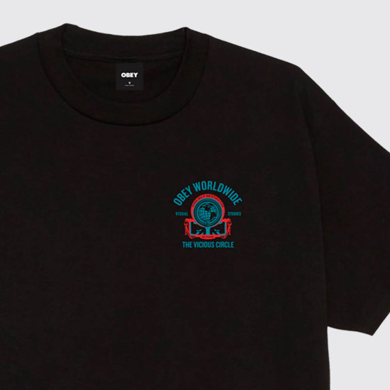 Obey Ανδρική κοντομάνικη μπλούζα Vicious Circle Tee